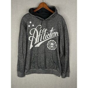 Affliction Skull Men's Long Sleeve‎ Pullover Size Large